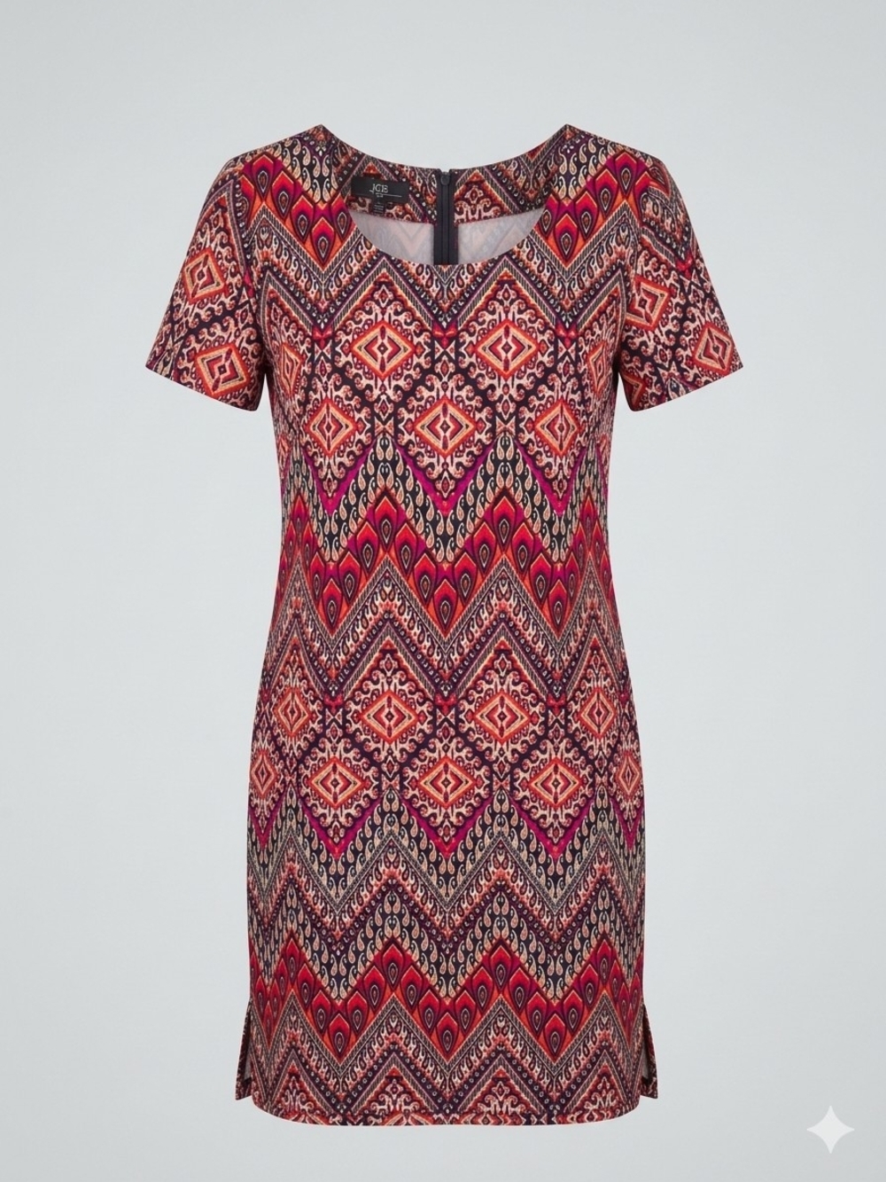 AGB Multicolor Geometric Shift Dress -Washed, Never Worn